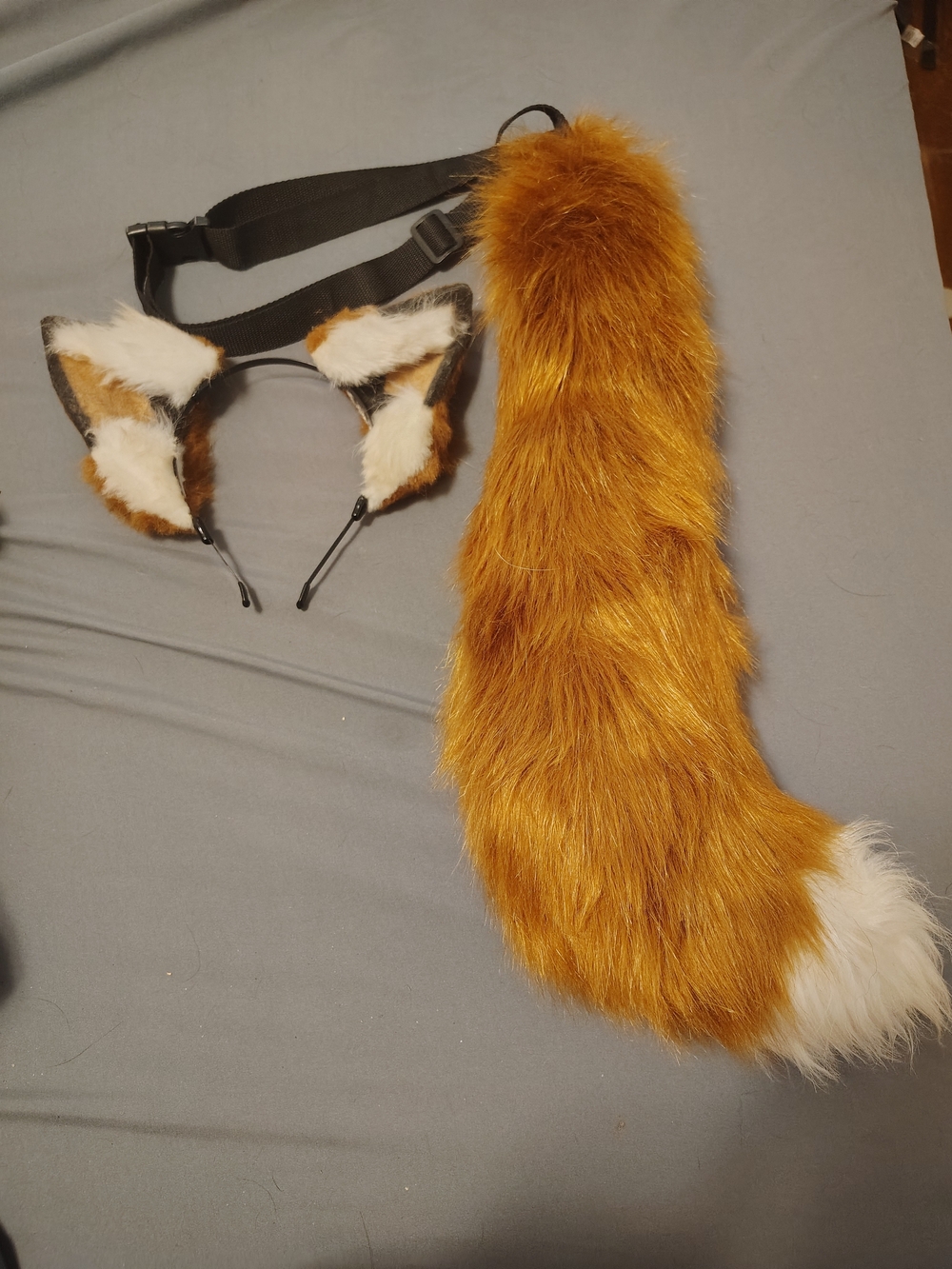 Costume Fox Ears And Tail Set